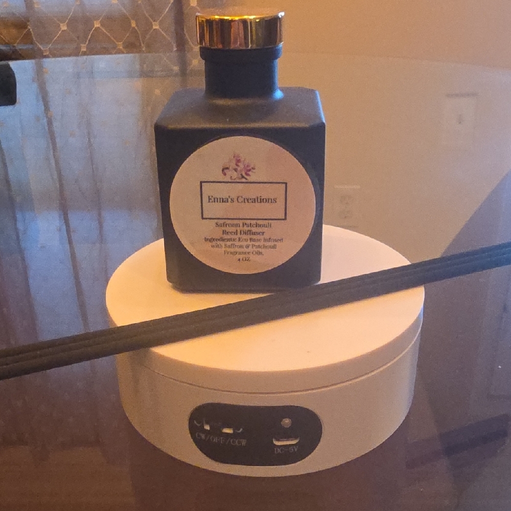 Black Reed Diffuser by Enna's Creations